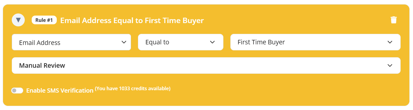 First Time Buyer