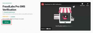 fraudlabs pro sms shopify
