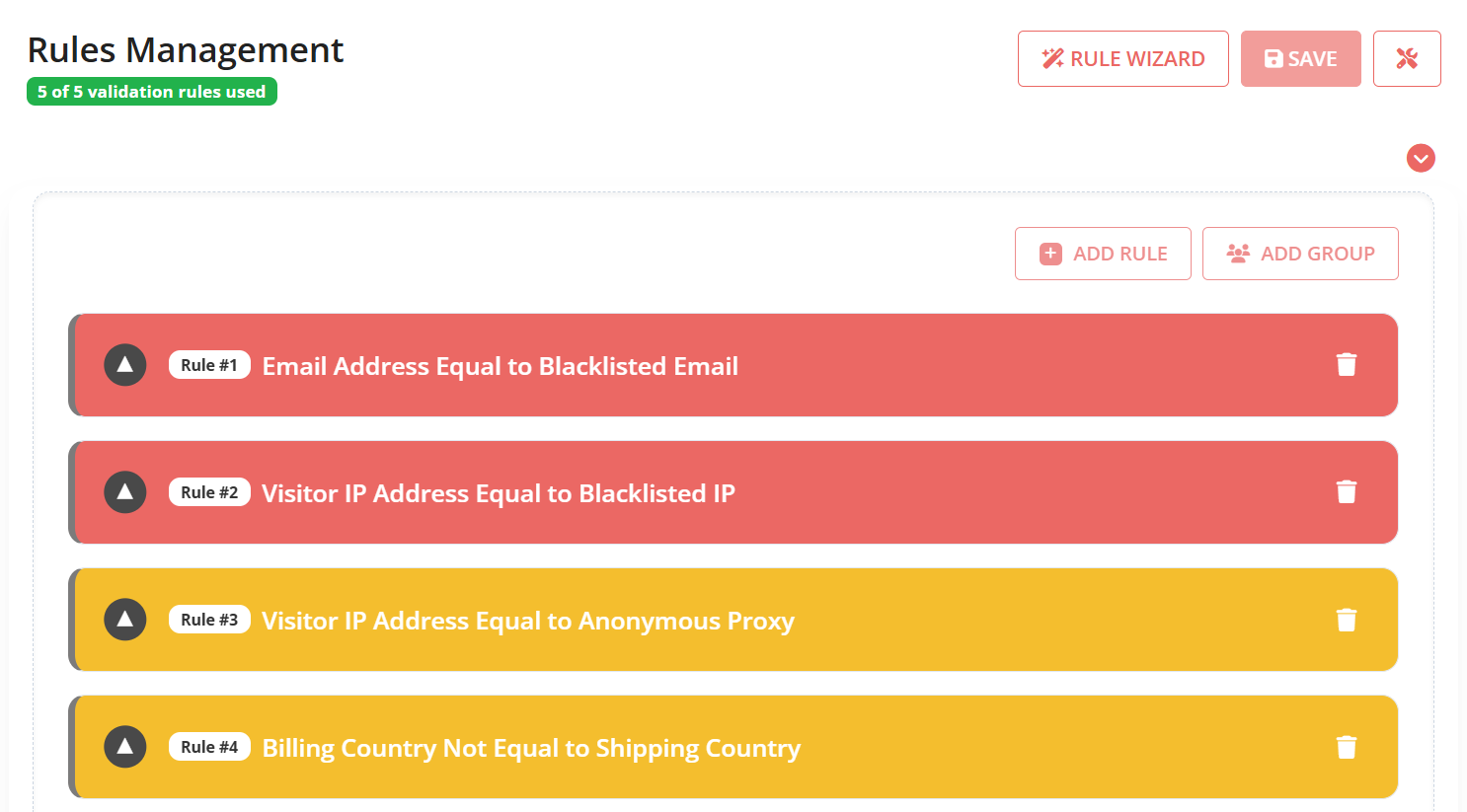 rules page