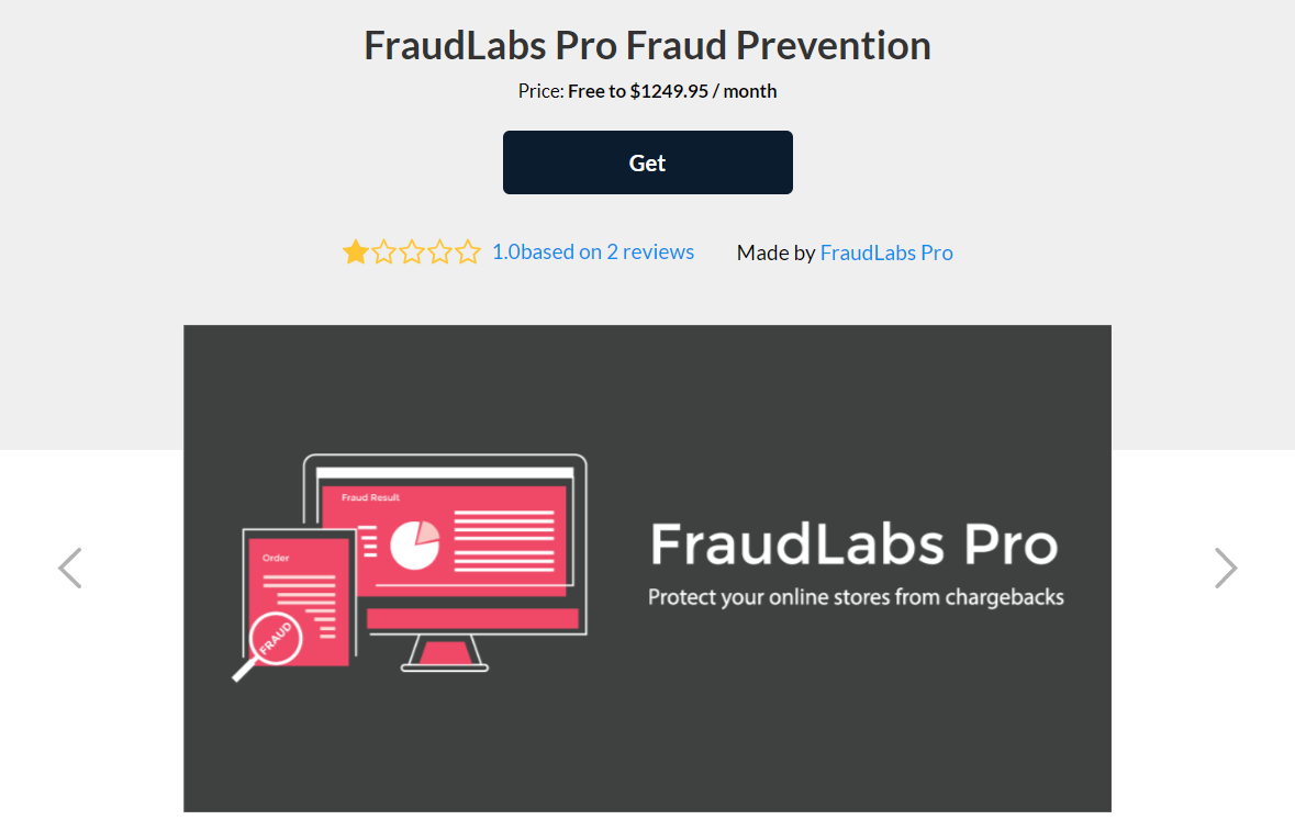 Get FraudLabs Pro Fraud Prevention App