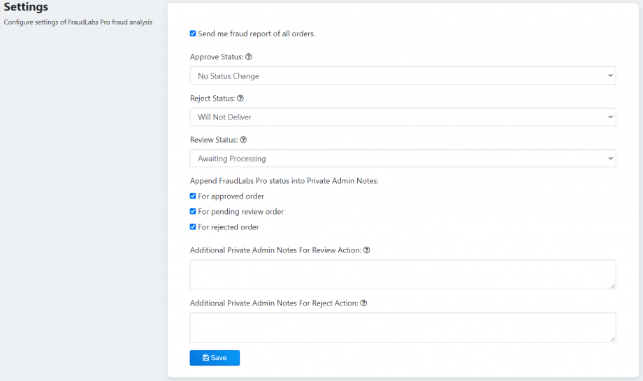 How To Set Up Fraud Protection In Ecwid by Lightspeed FraudLabs Pro Articles & Tutorials