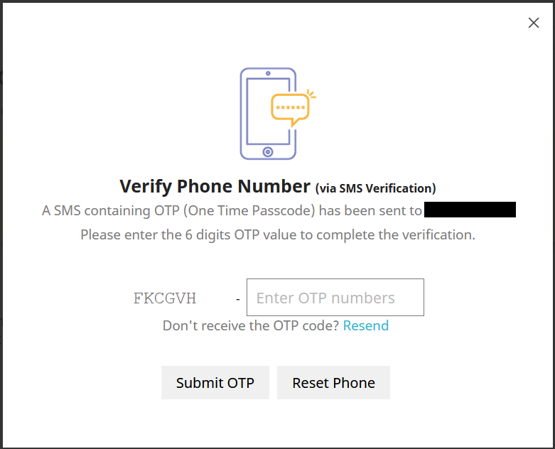 FraudLabs Pro SMS Verification Example
