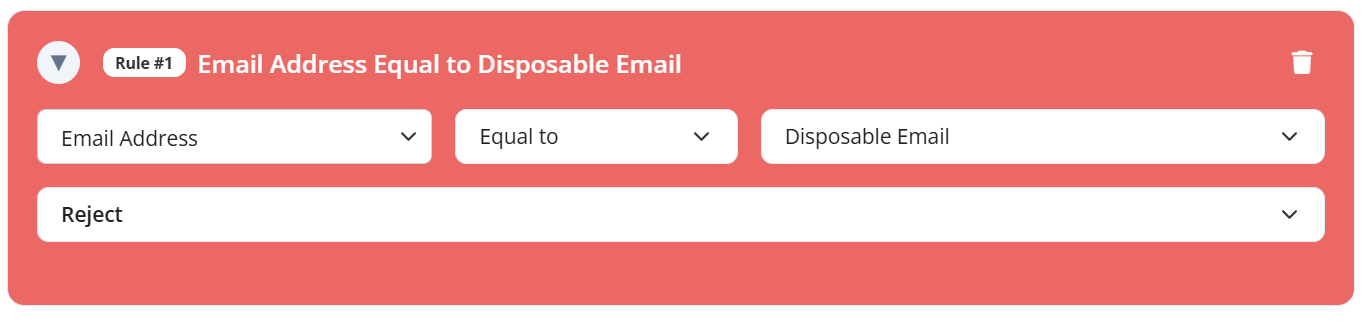Disposable Email Validation