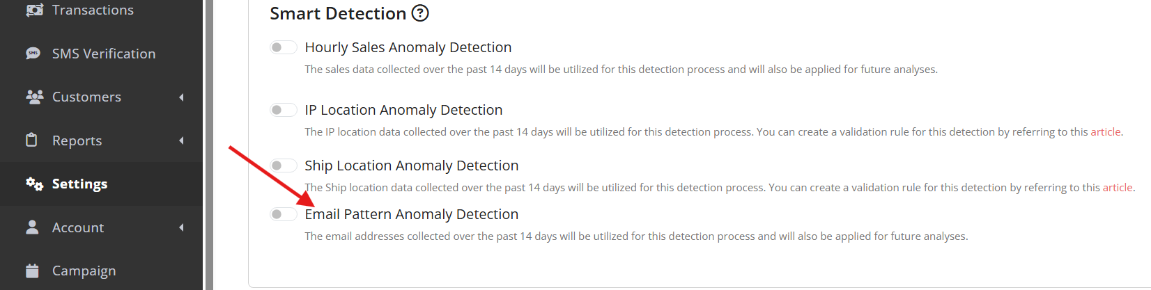 Email Pattern Anomaly Detection