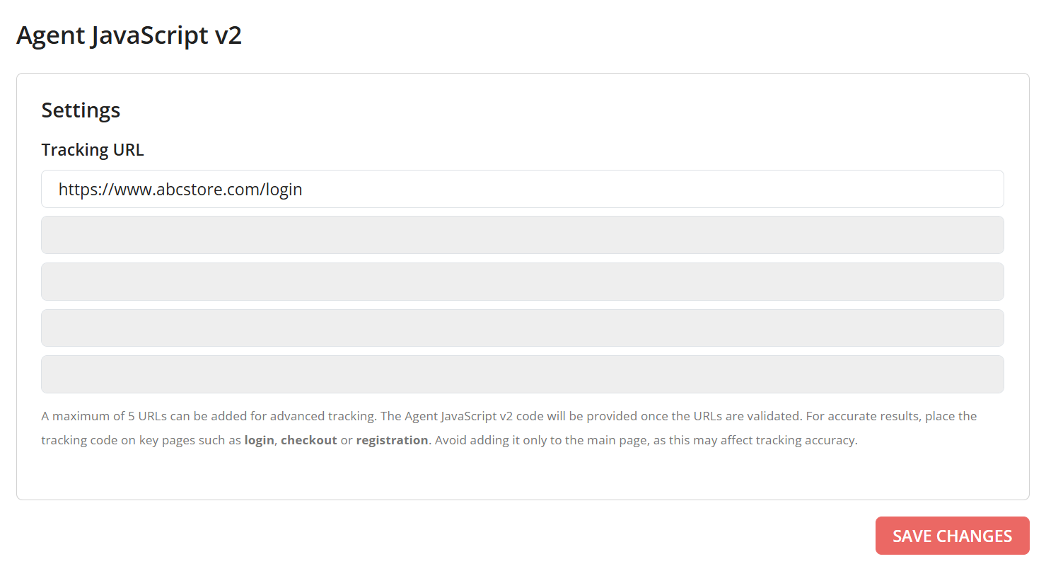 FraudLabs Pro Agent JavaScript v2 Settings Configuration